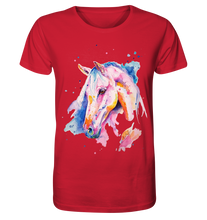 Lade das Bild in den Galerie-Viewer, Buntes Pferd - Organic Shirt
