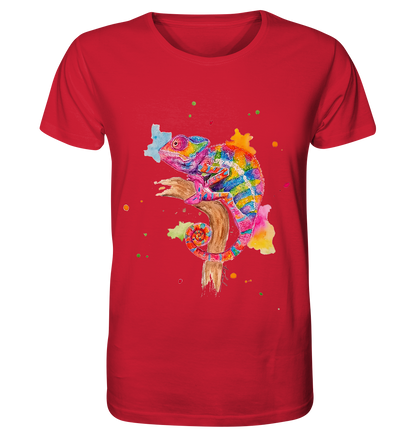 Buntes Chamäleon  - Organic Shirt