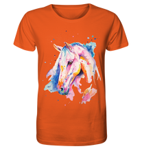 Lade das Bild in den Galerie-Viewer, Buntes Pferd - Organic Shirt
