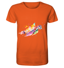 Lade das Bild in den Galerie-Viewer, Bunte Meeresschildkröte - Organic Shirt
