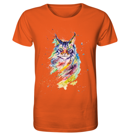 Bunte Katze - Organic Shirt