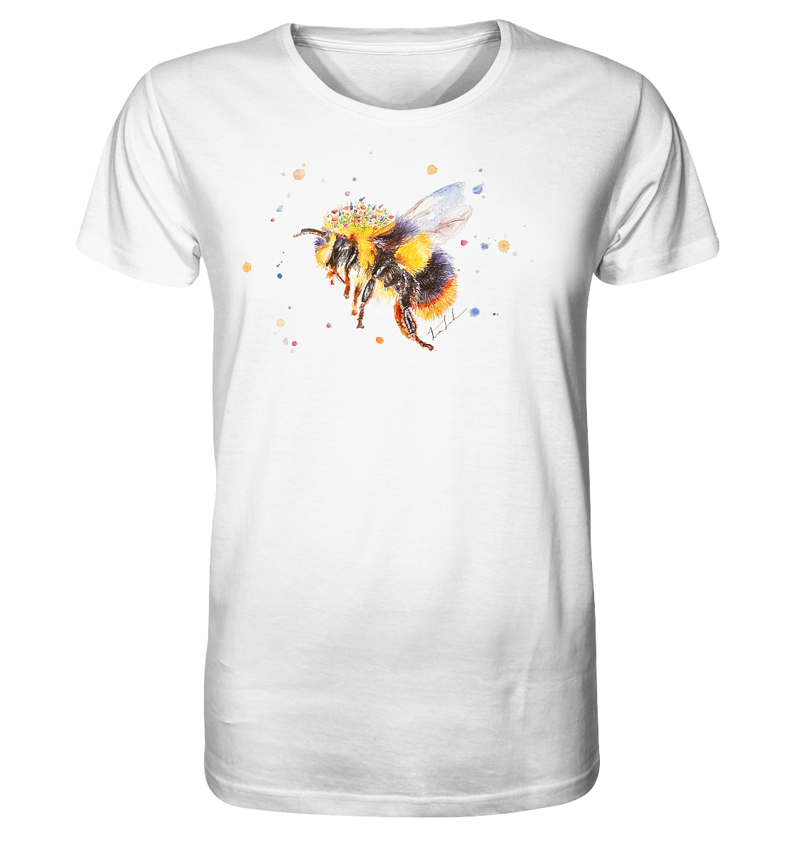 Blumenbiene - Organic Shirt