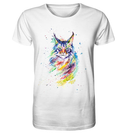 Bunte Katze - Organic Shirt