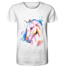 Lade das Bild in den Galerie-Viewer, Buntes Pferd - Organic Shirt

