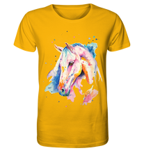 Lade das Bild in den Galerie-Viewer, Buntes Pferd - Organic Shirt
