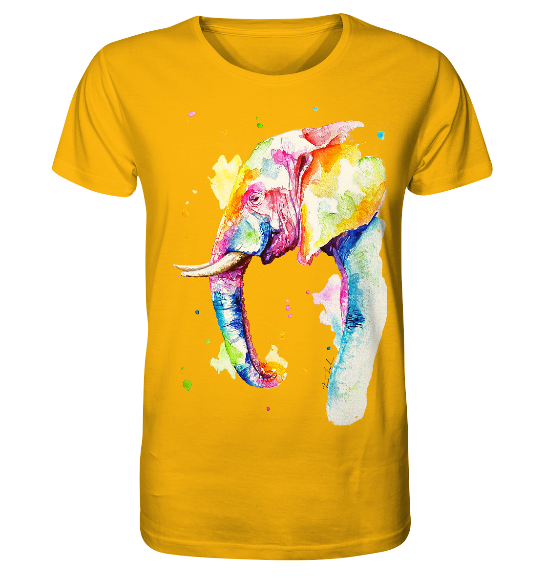 Bunter Elefant - Organic Shirt