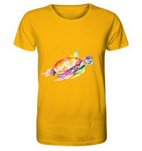 Lade das Bild in den Galerie-Viewer, Bunte Meeresschildkröte - Organic Shirt
