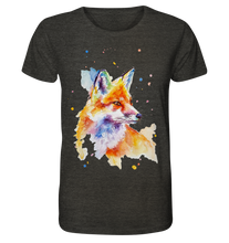 Lade das Bild in den Galerie-Viewer, Bunter Fuchs - Organic Shirt (meliert)
