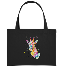 Lade das Bild in den Galerie-Viewer, Bunte Giraffe - Organic Shopping-Bag
