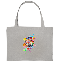 Lade das Bild in den Galerie-Viewer, Bunter Leopard  - Organic Shopping-Bag
