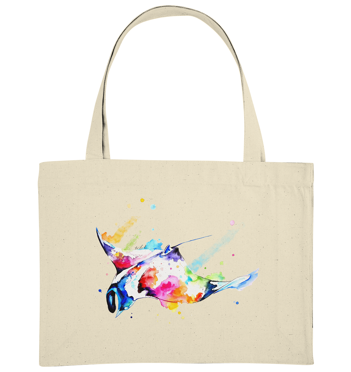 Bunter Rochen - Organic Shopping-Bag