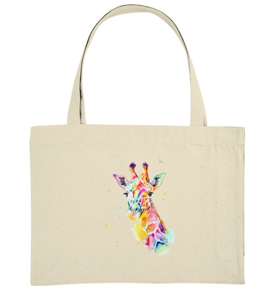 Bunte Giraffe - Organic Shopping-Bag