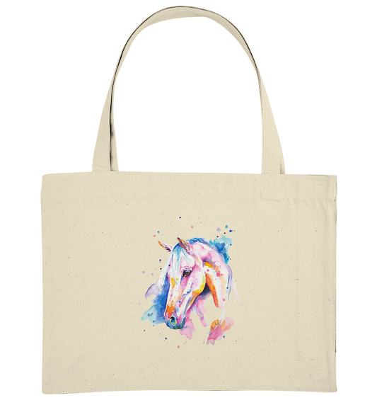 Buntes Pferd - Organic Shopping-Bag