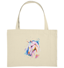 Lade das Bild in den Galerie-Viewer, Buntes Pferd - Organic Shopping-Bag

