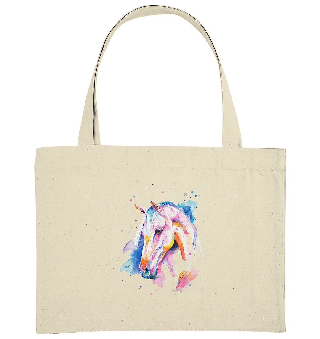 Buntes Pferd - Organic Shopping-Bag