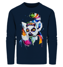 Lade das Bild in den Galerie-Viewer, Bunter Katta - Organic Sweatshirt
