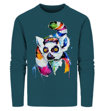 Lade das Bild in den Galerie-Viewer, Bunter Katta - Organic Sweatshirt
