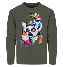 Lade das Bild in den Galerie-Viewer, Bunter Katta - Organic Sweatshirt
