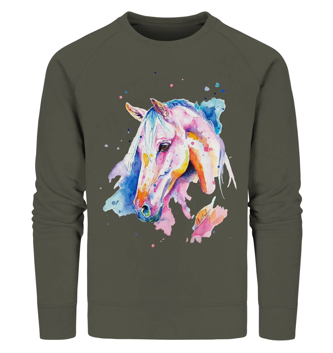 Buntes Pferd - Organic Sweatshirt