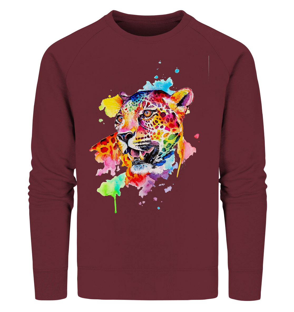 Bunter Leopard  - Organic Sweatshirt