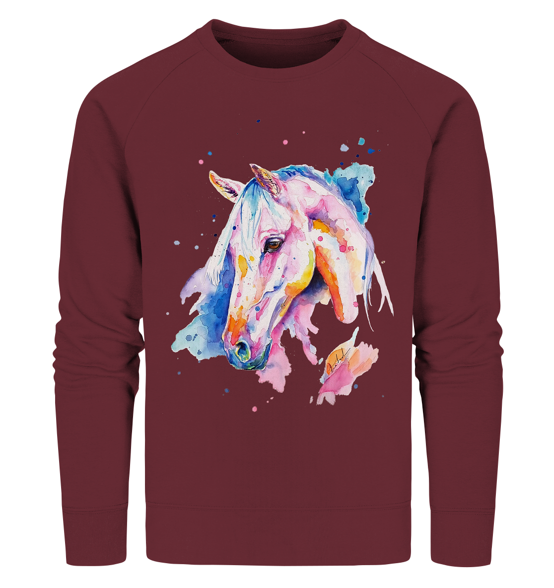 Buntes Pferd - Organic Sweatshirt