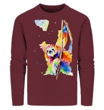 Lade das Bild in den Galerie-Viewer, Buntes Faultier - Organic Sweatshirt
