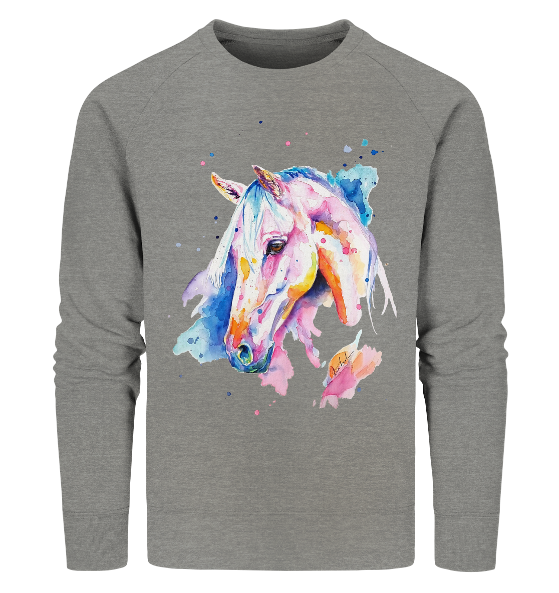 Buntes Pferd - Organic Sweatshirt