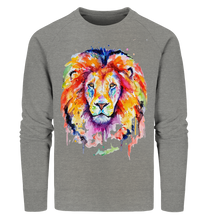 Lade das Bild in den Galerie-Viewer, Bunter Löwe - Organic Sweatshirt
