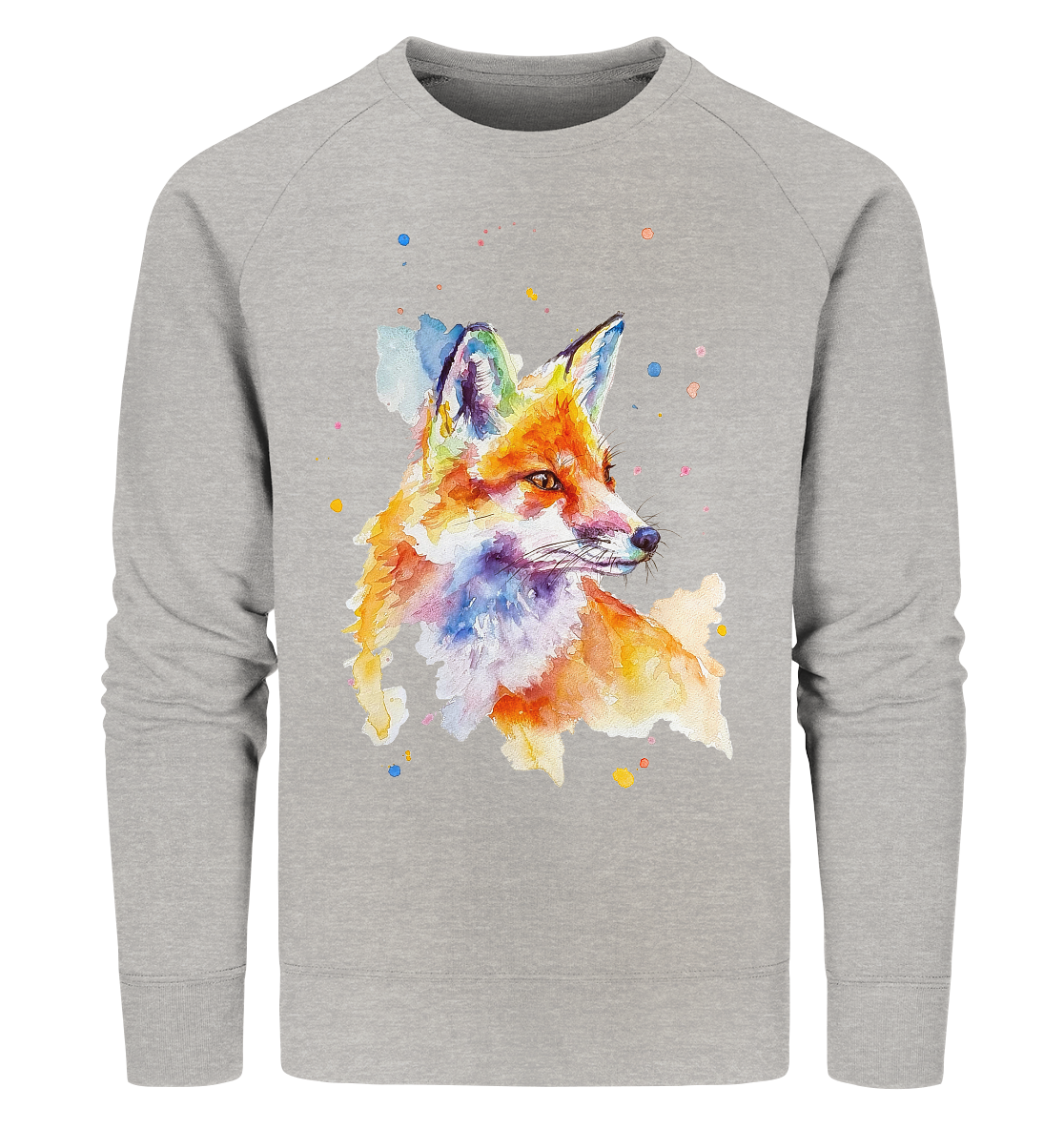 Bunter Fuchs - Organic Sweatshirt