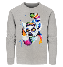 Lade das Bild in den Galerie-Viewer, Bunter Katta - Organic Sweatshirt
