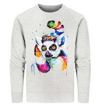 Lade das Bild in den Galerie-Viewer, Bunter Katta - Organic Sweatshirt
