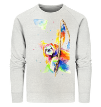 Lade das Bild in den Galerie-Viewer, Buntes Faultier - Organic Sweatshirt
