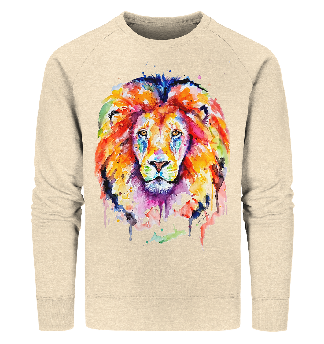 Bunter Löwe - Organic Sweatshirt