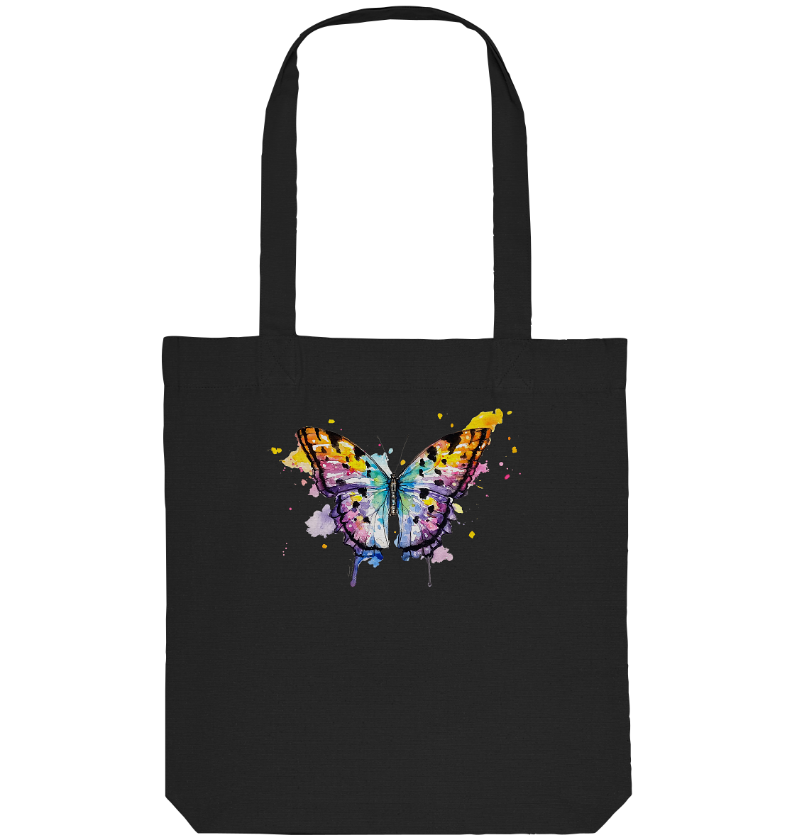 Bunter Schmetterling - Organic Tote-Bag