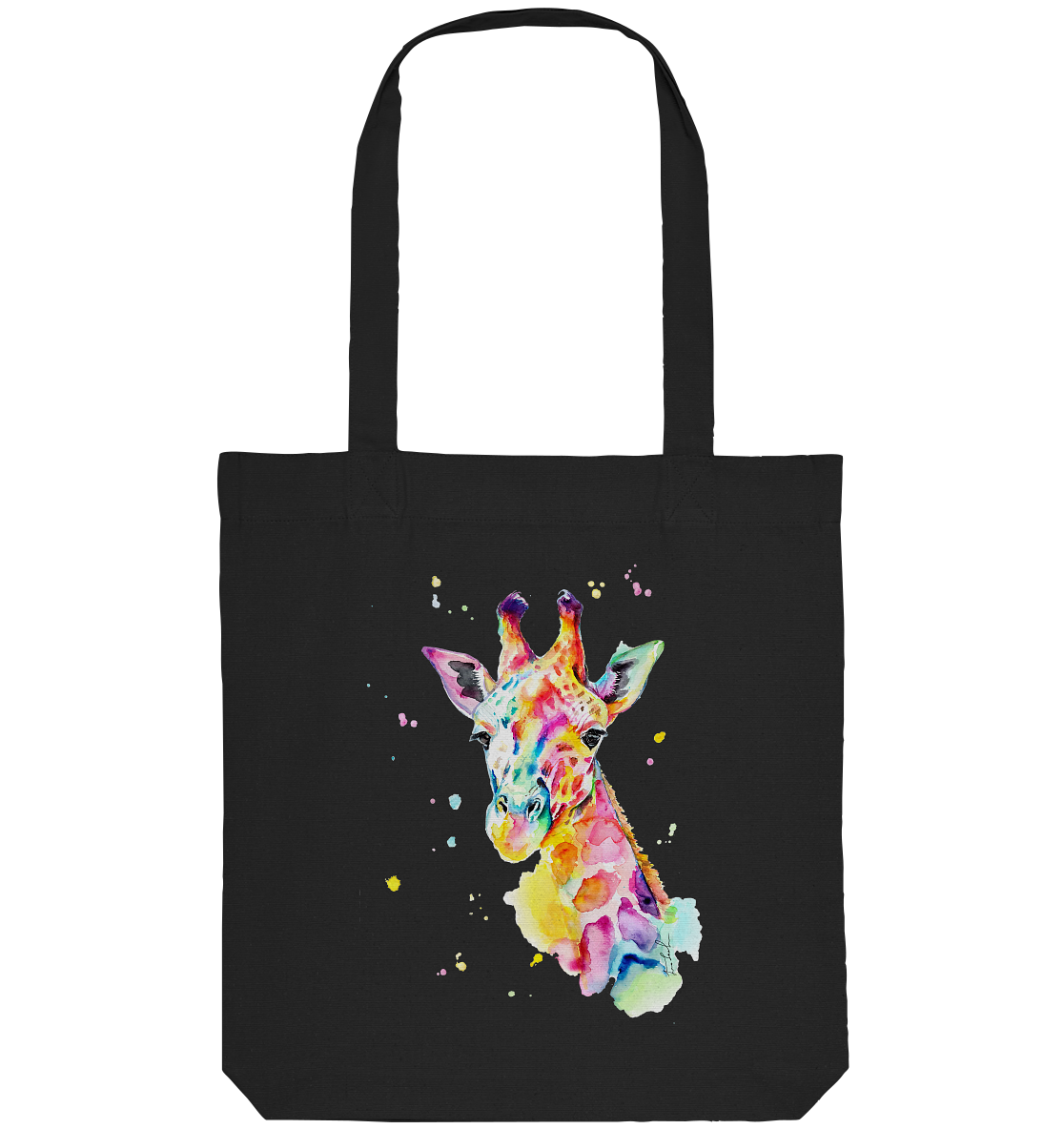 Bunte Giraffe - Organic Tote-Bag