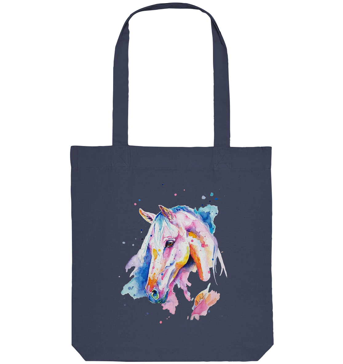 Buntes Pferd - Organic Tote-Bag