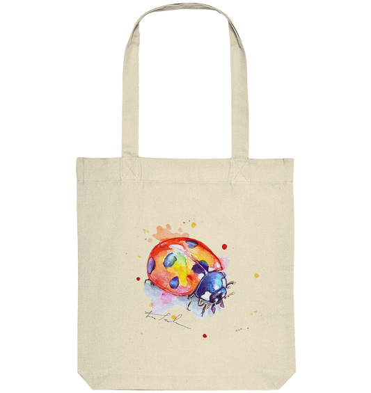 Bunter Marienkäfer - Organic Tote-Bag