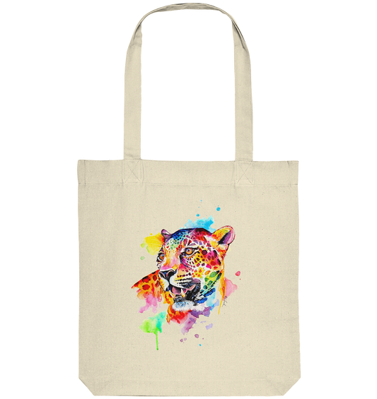 Bunter Leopard  - Organic Tote-Bag