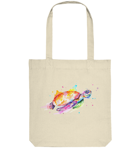 Bunte Meeresschildkröte - Organic Tote-Bag