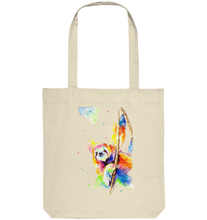 Lade das Bild in den Galerie-Viewer, Buntes Faultier - Organic Tote-Bag
