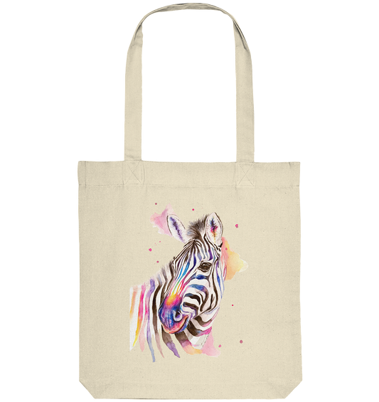 Buntes Zebra - Organic Tote-Bag
