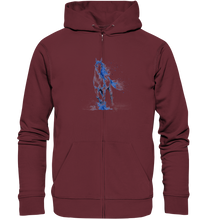 Lade das Bild in den Galerie-Viewer, Blaues Einhorn - Organic Zipper
