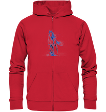 Lade das Bild in den Galerie-Viewer, Blaues Einhorn - Organic Zipper

