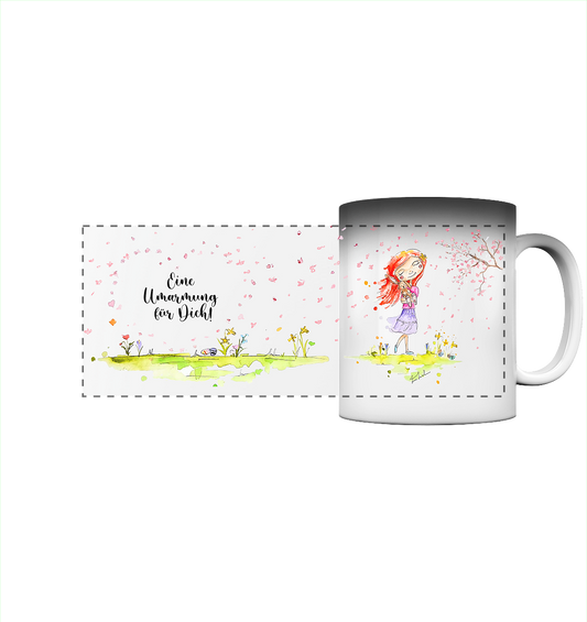 Eine Umarmung für dich - Frühlingsedition- Trinkgefäße - Panorama Magic Mug
