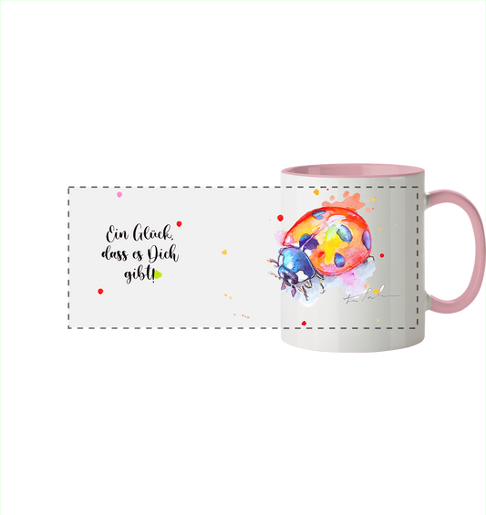 Tasse Wanda  - Panorama Tasse zweifarbig
