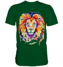 Lade das Bild in den Galerie-Viewer, Bunter Löwe - Premium Shirt
