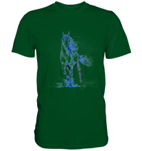 Lade das Bild in den Galerie-Viewer, Blaues Einhorn - Premium Shirt
