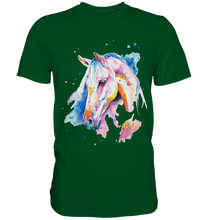 Lade das Bild in den Galerie-Viewer, Buntes Pferd - Premium Shirt
