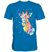 Lade das Bild in den Galerie-Viewer, Bunte Giraffe - Premium Shirt
