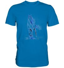 Lade das Bild in den Galerie-Viewer, Blaues Einhorn - Premium Shirt
